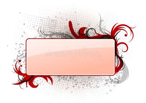 empty banner stock vector illustration  abstract sheet