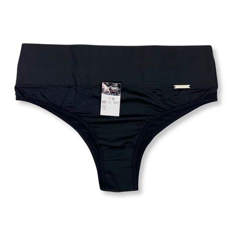 Kit C Calcinha Cintura Alta Modeladora Refor Ada Dy Any Gal Lingerie Calcinhas Suti S