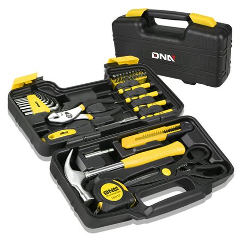 Dna Motoring Tools 00007 Dna Motoring Yellow 39 Pcs Portable Tool Kit