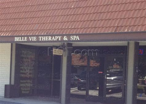 Belle Vie Therapy Day Spa Massage Parlors In Laguna Niguel Ca 949