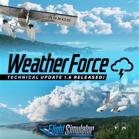 rex weather force msfs update  released simflight