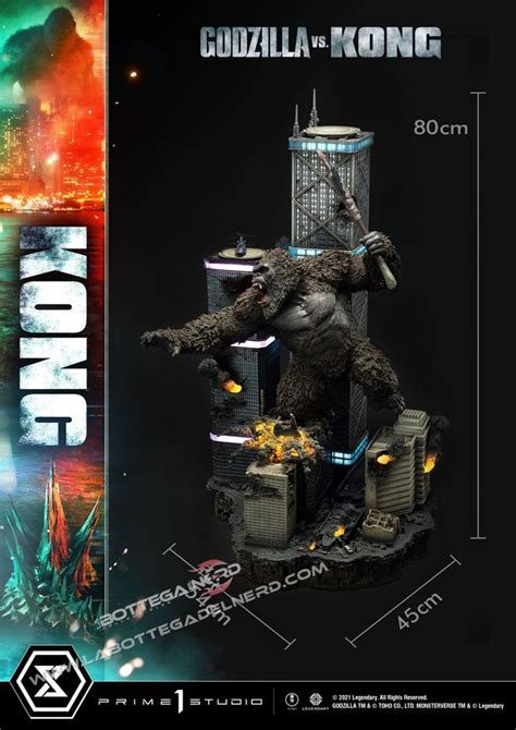 Kong Godzilla Vs Kong Statue Final Battle Diorama 80cm