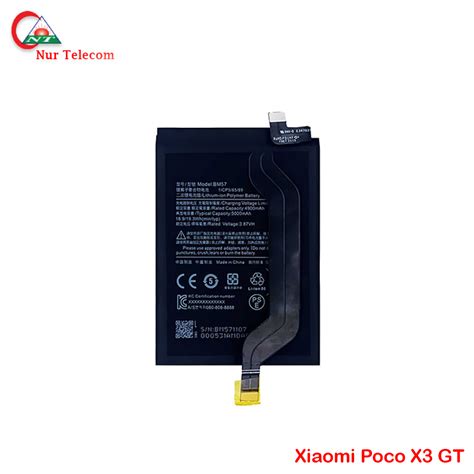 Original Xiaomi Poco X Gt Battery Price In Bd Nur Telecom