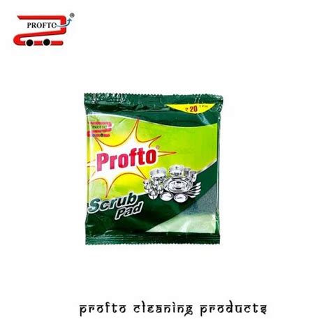 Alox Profto Green Scrub Pads, 12, Size: 10*12.5 cm at ₹ 4.30/piece in ...