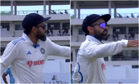 Wi V Ind 2023 Watch Virat Kohli Flaunts His Dance Moves Engages In Hilarious Antics On Day 3