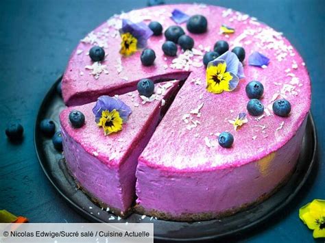 Cheese Cake Aux Myrtilles Recette Myrtille Gateau Invisible Aux