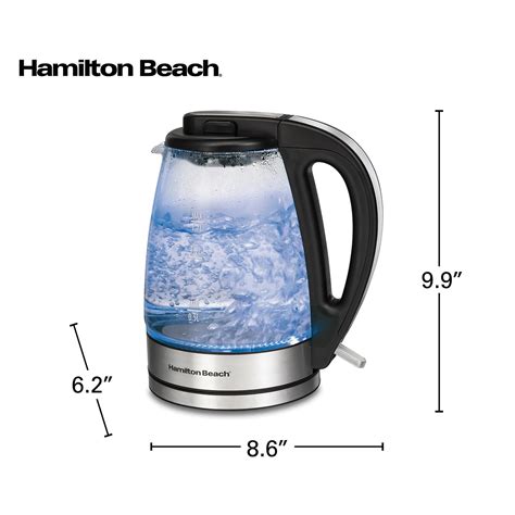 How to Clean Hamilton Beach Glass Electric Kettle | Best Electronics On