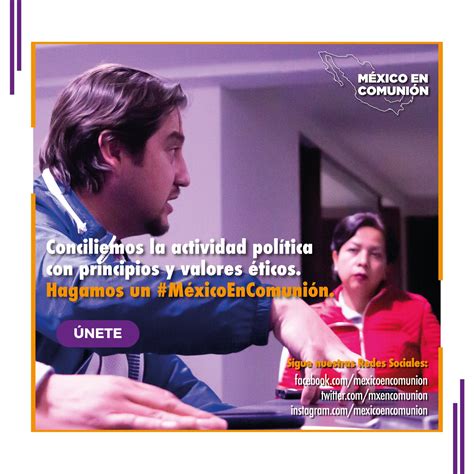 Conciliemos la actividad política con... - México en Comunión