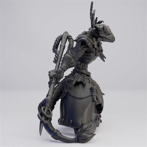 Hot Goblin トカゲシャーマンC ミニチュア ホットゴブリン 部族の呪術師