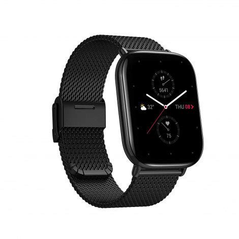 Smartwatch, Amazfit Zepp E Square, Special Edition, czarny metaliczny ...