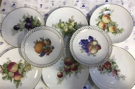 Набор тарелок фрукты на 6 и 12 персон Бавария Москва | Товары для кухни ...
