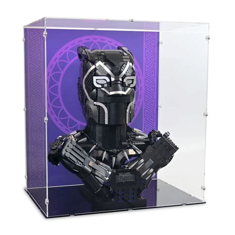 Acrylic Display Case for LEGO Black Panther | iDisplayit