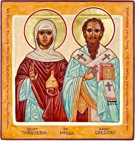 st theosevia theosebia  deaconess  nyssa  brother st