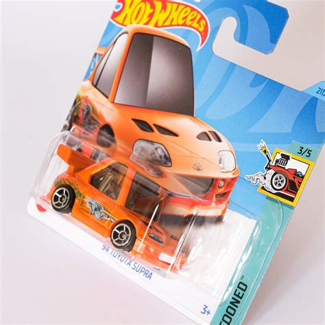Fast Furious Toyota Supra Tooned Hot Wheels Turbocharged Etsy