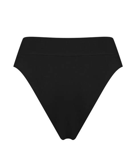 Black High Waist Cheeky Bikini Ark Swimwear Buy Online