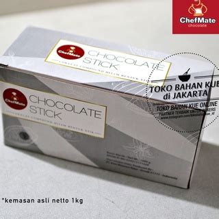 Jual Chefmate Chocolate Stick 500gr Baking Cokelat Batons Compound