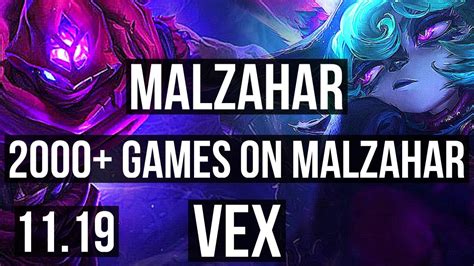 MALZAHAR Vs VEX MID DEFEAT 4 3M Mastery 2000 Games Rank 13