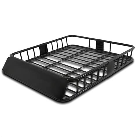 Spec D Tuning Universal 64 Extendable Steel Roof Rack Luggage Carrier