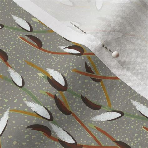 Pussy Willow Fabric Spoonflower