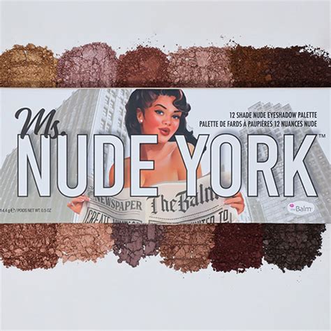 theBalm Cosmetics Ms Nude York Palette jetzt in Deutschland erhältlich und um 25 reduziert