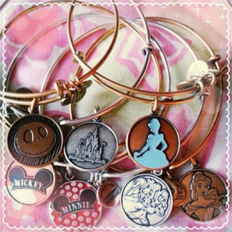 Alex And Ani Bracelet And Charms Love The Disney Theme Pandora