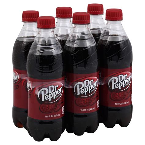 Dr. Pepper Soda, 6 - 16.9 fl oz (500 ml) bottles | Shop Your Way ...