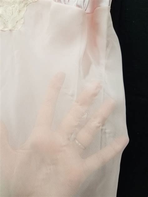 Vintage S Lingerie Set Valerie Stevens Pink Chemi Gem