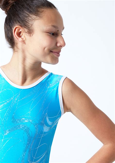 Tappers And Pointers Twister Sleeveless Gymnastics Leotard Move Dance Us