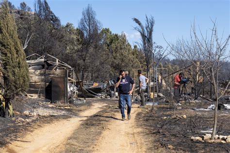 Las Personas Desalojadas Por El Incendio En Olba Y San Agust N