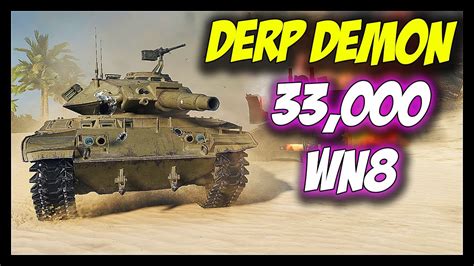 Derp Demon T49 33000 Wn8 World Of Tanks T49 Light Tank Gameplay