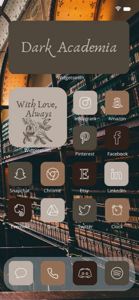 Pin On Dark Academia Aesthetic App Icons