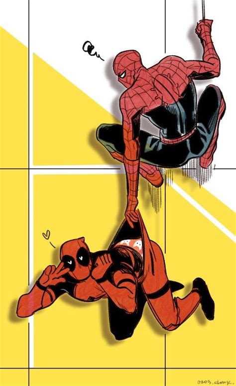 Pin By Agny On Spideypool Deadpool And Spiderman Deadpool Comic