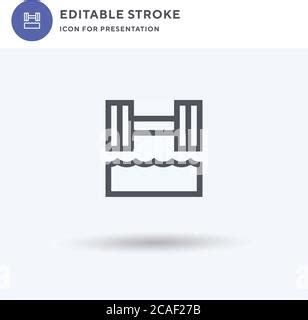 hydrotherapy icon vector hydrotherapy icon   stock