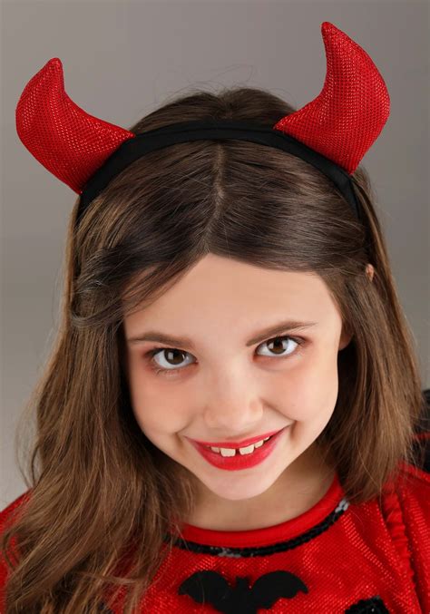 Sparkling Devil Girl's Costume Dress