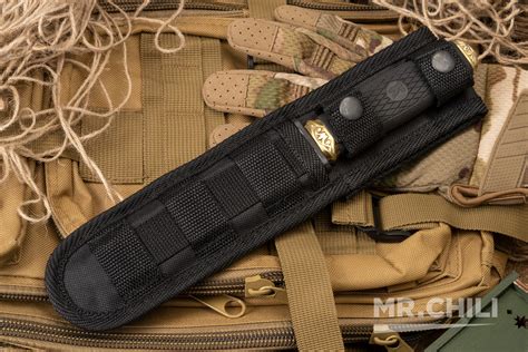 Чехол для ножа "Пограничник" ООО ПП "Кизляр" (черный, molle/пластик ...