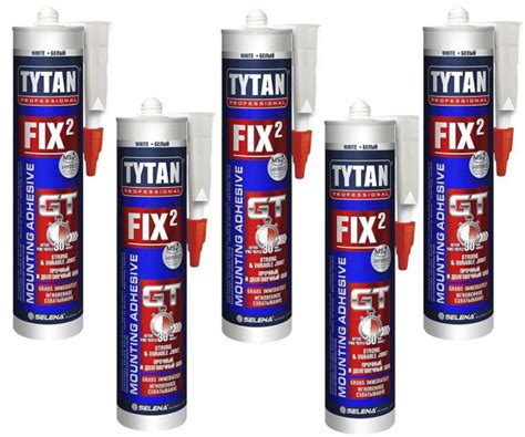 Монтажный клей жидкие гвозди tytan professional fix2 титан супер ...