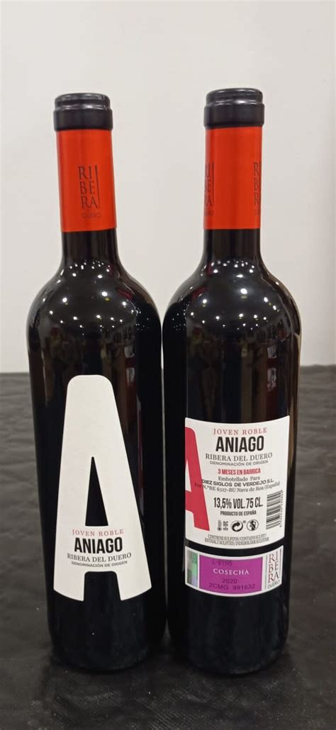 Vino Tinto Aniago Roble Un Ribera Para Disfrutar En Todo