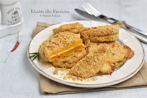 Cotolette Di Zucca Ripiene Al Forno Ricette Che Passione Di Ornella