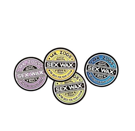 Sex Wax Stickers Assorted Sizes Glide Surf School