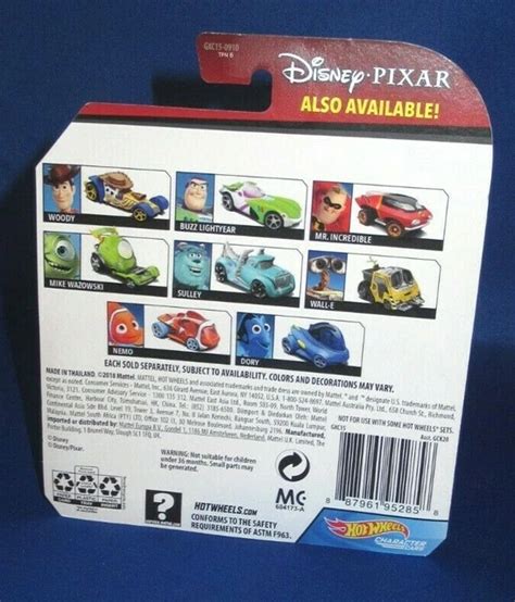 DISNEY PIXAR TOY Story Buzz Lightyear Hot Wheels Collector Character Cars New 11 08 PicClick CA