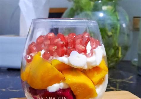 Resep Buah Potong Yoghurt Oleh Risna Yuni Cookpad