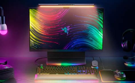 Razer Presenta Su Nueva Barra De Luz Para Monitores La Aether Que