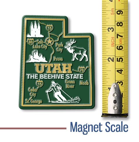 Utah Giant State Map Magnet