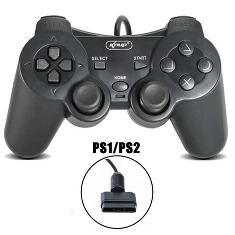 Controle Joystick Dual Shock PS1 PS2 Cabo 1 60m Submarino