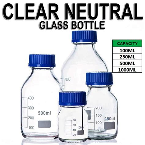 Clear Glass Reagent Bottle Lazada Ph