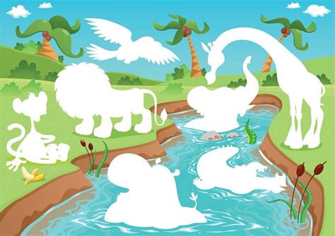 ЧЬЯ ТЕНЬ? | OK.RU | Animal activities for kids, Toddler learning ...