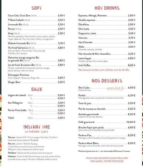 Nomad à Mulhouse Menu Et Photos