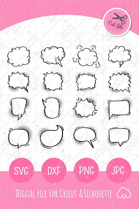 Comic Speech Bubble Svg Dialogue Element Svg 2836320