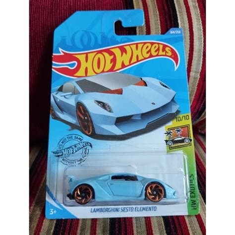 Hot Wheels Lamborghini Sesto Elemento Shopee Malaysia
