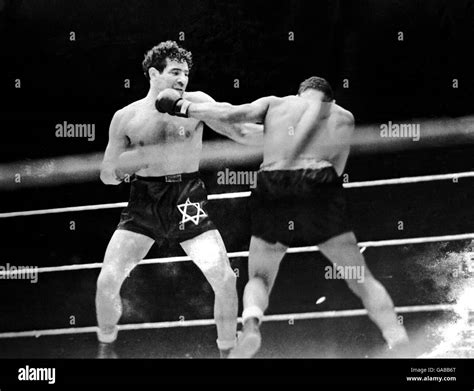 Action From The Fight Between Former Champion Max Baer L And Future